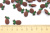 Пуговица пластиковая "Ананас"